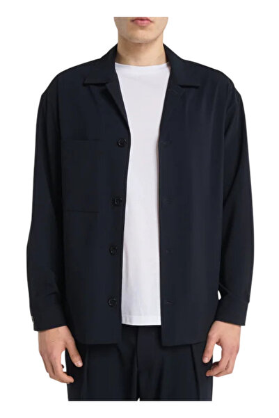 Royal Denim Division Ανδρικό Overshirt Navy Μπλε Royal Denim Kazuno5150-Blue