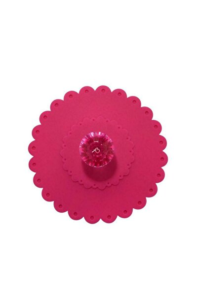 Choice9 Rose Red 1pc Reusable Silicone Cup Cover Cute Seal Suction Cup Cover ...