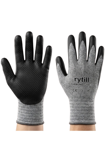 Rytill DIAMOND Köpük Nitril Hassas İş & Montaj eldiveni🧤 (3 ÇİFT)