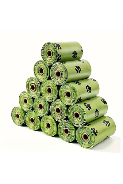 choice2 40 rolls green 1/5/10/20/40/60 Rolls Thickened Pet Feces Bags, Leak-p...