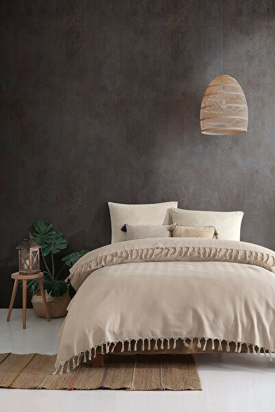 FARİKA Double Pique Size: 200 X 230 Cm Beige