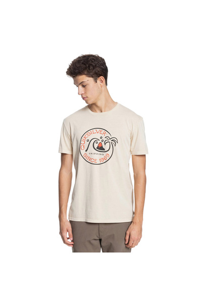 Quiksilver Bărbați& # x27;s Tricou organic cu mânecă scurtă Into The Wide M