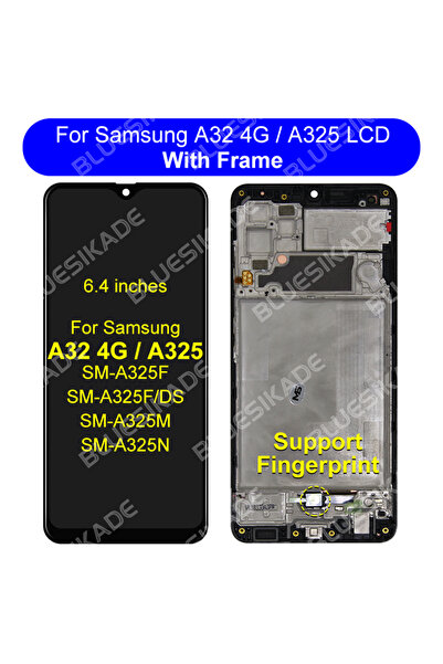 Choice شاشة OLED مع إطار لهاتف A32 4G، شاشة LCD لـ A32 4G 5G، شاشة عرض A325F ...