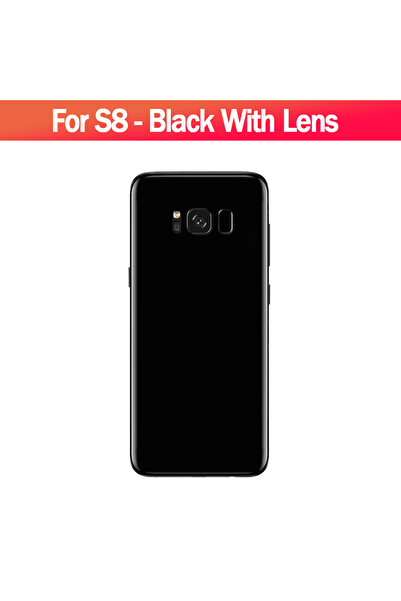 Choice4 For S8 Black For S8/S8Plus Battery Back Cover 3D Glass Panel Rear Doo...
