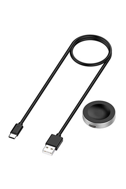 choice2 كابل شحن USB أسود بديل من ALLOYSEED لساعة GT6/GT5/Fit 4، ملحقات بديلة