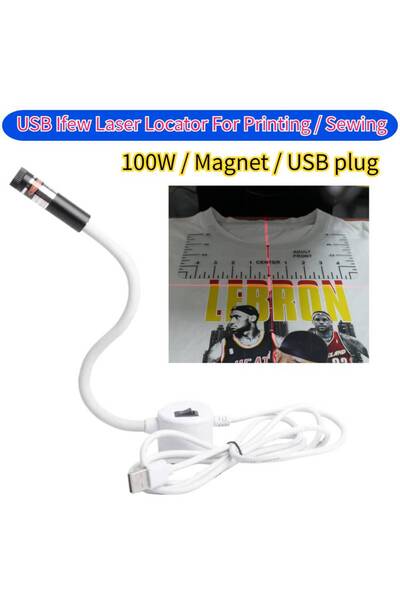 Choice 1pcs laser DTF Print USB Laser Locator Tool Heat Press Infrared Ray Po...