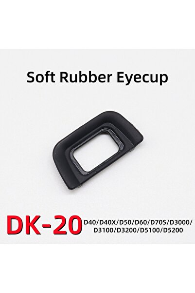 Choice قطعة واحدة من غطاء العين DK-20 الناعم لمنظار DK20 لكاميرات نيكون D40/D...
