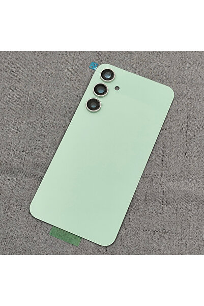 Choice1 غطاء خلفي زجاجي أخضر بديل لهاتف S23 FE S711، غطاء بطارية، لوحة خلفية،...