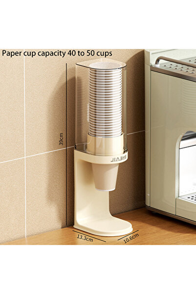 Choice1 A7 1Pc Disposable Paper Cup Dispenser Wall-mounted Plastic Water Disp...