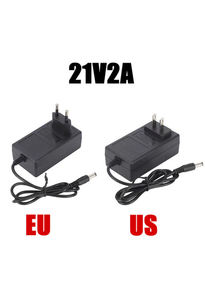 Choice8 EU 21V2A 21V 12.6V 16.8V 24V 25V 18650 Lithium Battery Charger For 18...