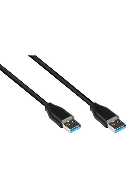 Good Connections Cablu USB Alcasa USB-A - USB-A 0.5 m Negru (2831-AA005S)