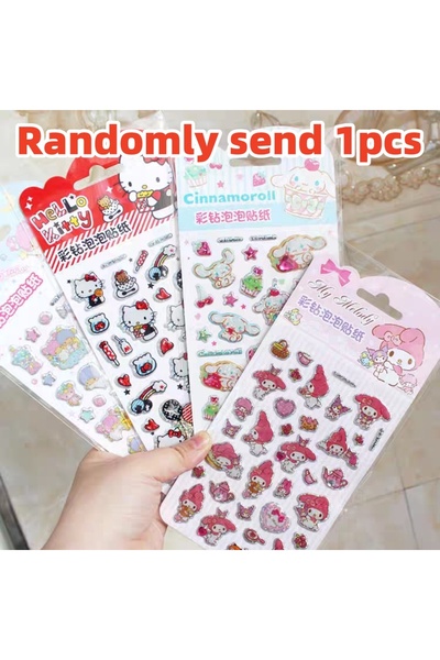 Choice Joytop Randomly send 1pcs Genuine Sanrio Stickers Cute Hello Kitty Mel...