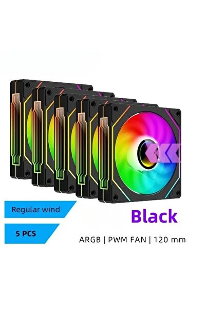 choice2 مروحة كمبيوتر A-RGB Other 4-BK-Forward-5 LDPCSJ PRISM 4 PRO مقاس 120 ...
