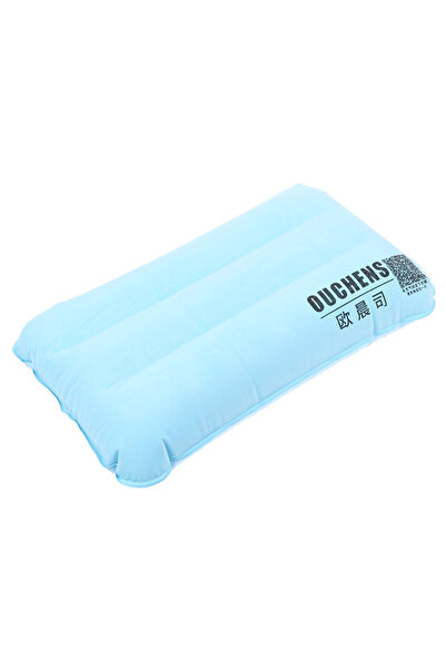 choice2 JETTING Blue Portable Foldable Inflatable PVC Pillow For Camping Slee...
