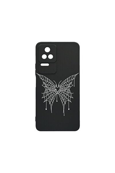 bestcase Λεπτή Θήκη Σιλικόνης 0.8MM, Συμβατή με Xiaomi Poco F4, Σχέδιο Πεταλο...