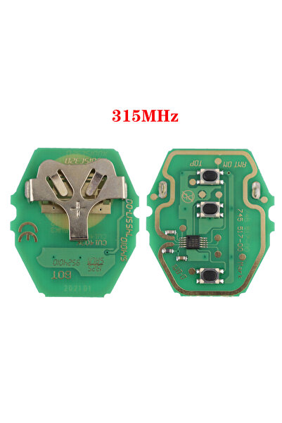 Choice9 315MHZ Board No Chip EWS Sytem ID44 Chip Remote Car Key For BMW E38 E...