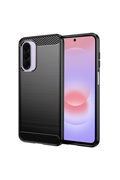 Techsuit Husa pentru Samsung Galaxy A27 5G, Carbon Silicone, protectie antiso...