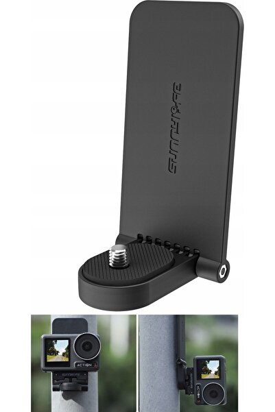 SunnyLife Suport metalic cu placă magnetică pentru Insta360 X4/ X 4/ Dji Acti...
