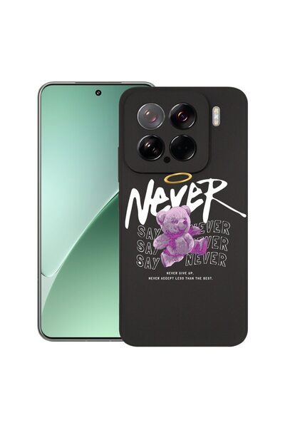 bestcase ¬Æ Husa pentru Xiaomi 15, Teddy Bear - never say never, Slim Silicon...