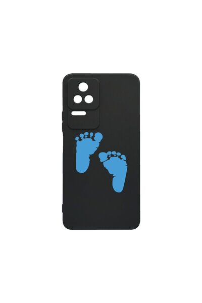 bestcase Λεπτή Θήκη Σιλικόνης 0.8MM, Συμβατή με Xiaomi Poco F4, Σχέδιο Πατημά...