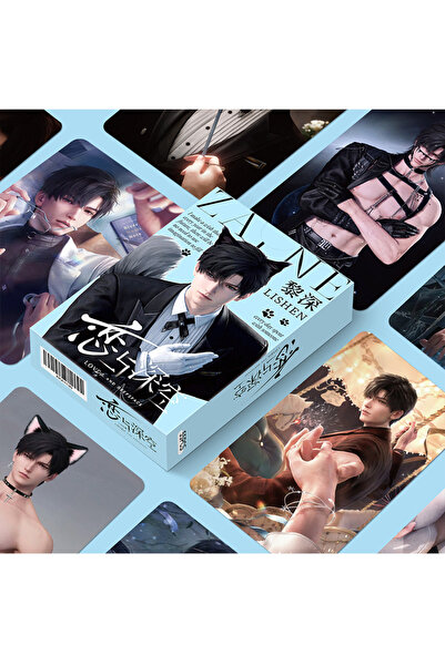 Choice6 55pcs-Zayne 7styles Game Love And Deepspace Laser Lomo Card Sylus Zay...