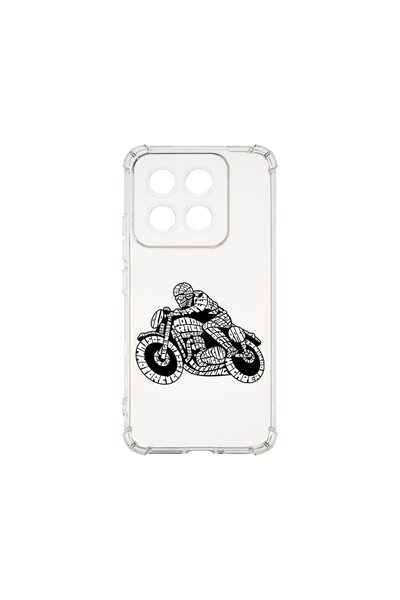 bestcase Husa pentru Xiaomi 14T, BestCase¬Æ Anti Shock 1.5MM, Calligraphy Mot...