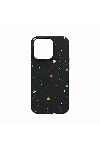 bestcase Силиконов калъф, съвместим с Xiaomi 13, Вселена, Планети, Устойчив н...
