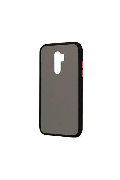 OEM Θήκη Color Button Bumper Xiaomi Redmi 9 Μαύρο