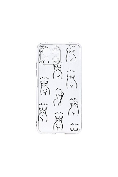 bestcase Прозрачен силиконов калъф 2ММ, съвместим с Xiaomi Mi 11 Lite, с шарк...