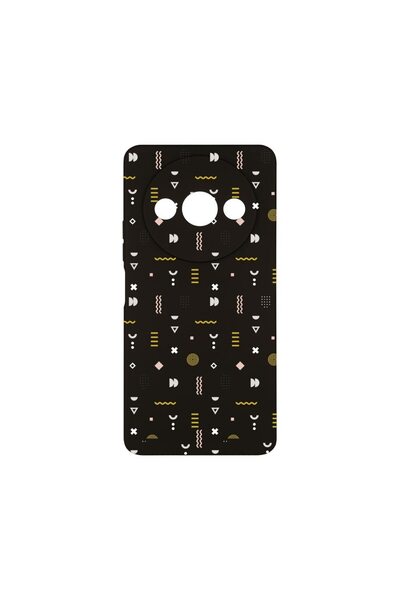 bestcase Λεπτή Θήκη Σιλικόνης 0.8MM, Συμβατή με Xiaomi Redmi A3, Σύμβολα, Προ...