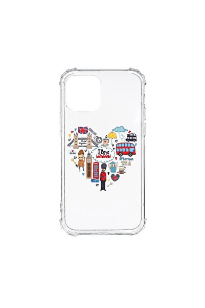 bestcase Husa Anti Shock Silicon Compatibila cu Xiaomi Mi 11, I Love London, ...