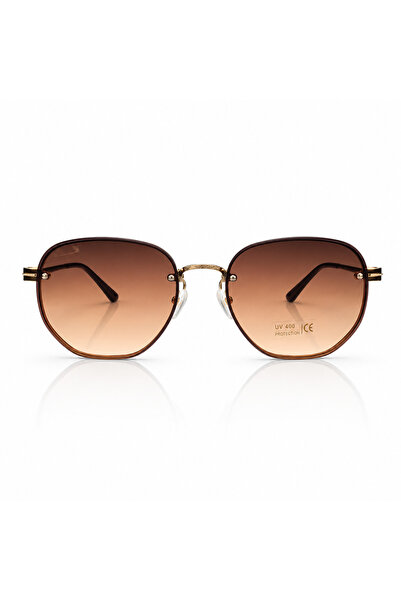 Matteo Ferari Ochelari de Soare Dama Maro Degrade cu Rama Gold UV400 – Model ...