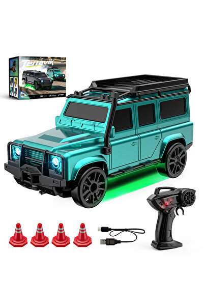 Choice4 E87-Cyan 1: 64 Desktop Drift Car Four-Wheel Drive Full Proportion Min...