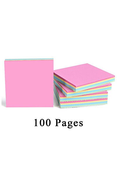 Choice1 Square 1Book Colorful Sticky Note Multi-Shape Square Pine Bear Star C...