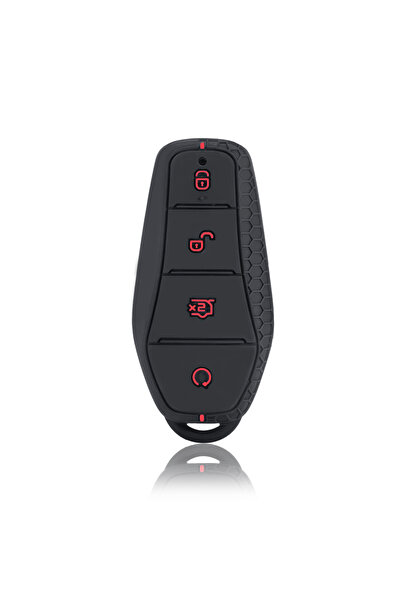 Choice1 Red Line New Fashion Silicone Holder Key Case For BYD Atto 3 Han EV D...
