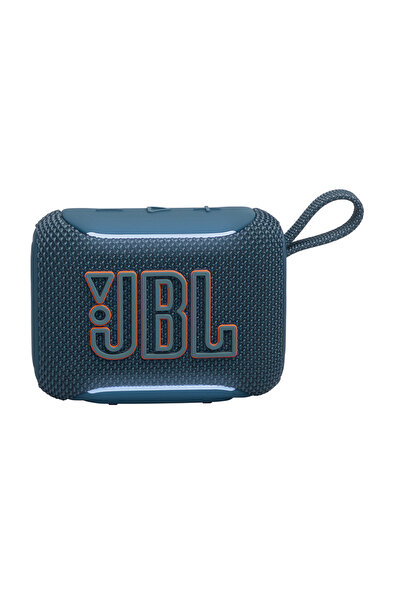 JBL GO 5 مكبر صوت صغير الحجم، مقاوم للماء والصدمات، باللون الأزرق