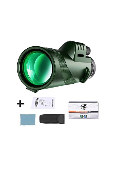 choice2 green 80x100 Portable Zoom HD Monocular Telescope Long Distance Mini ...