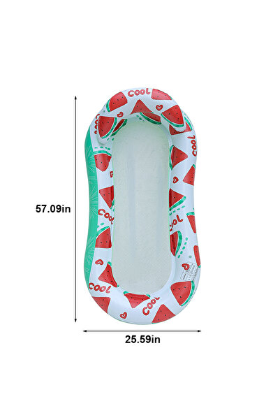 Choice5 Watermelon-1 Rooxin عوامات سباحة قابلة للنفخ، سرير مائي، حلقة سباحة، ...