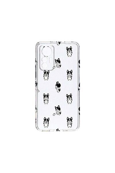 bestcase Clear Silicone Case 2MM, Compatible with Xiaomi 13 Lite, Bulldog Pat...