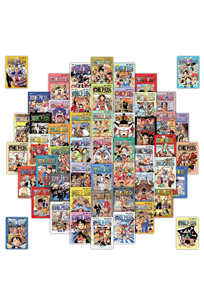 Choice Bandai One Piece 60pcs 60pcs/set One Piece Cartoon Stickers Cool Graff...