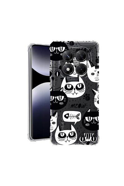 bestcase ¬Æ Husa pentru Xiaomi Redmi Note 14 Pro 5G, Anti Shock 1.5MM, Cool C...