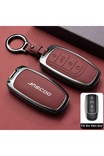 choice2 key case for Jaecoo Style 2-Red-1PC for Chery Jaecoo J7 Accessories 7...