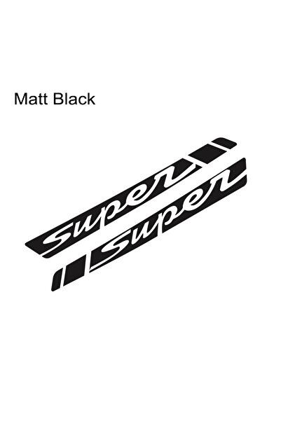 choice2 Matt Black Motorcycle Sport Sticker Waterproof Decoration Vinyl Decal...