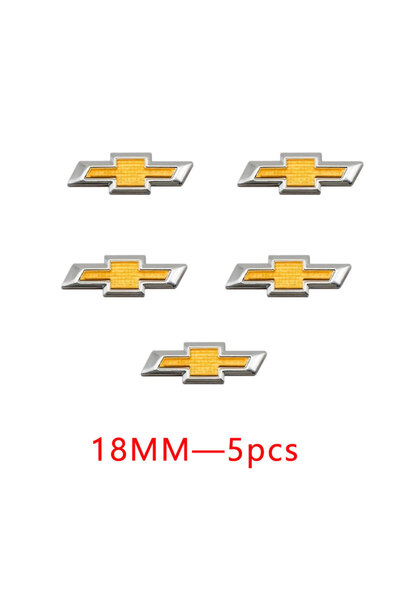 Choice1 18mm-5pcs 18mm Car Key Badge Emblem Replacement Car Key Stickers For ...