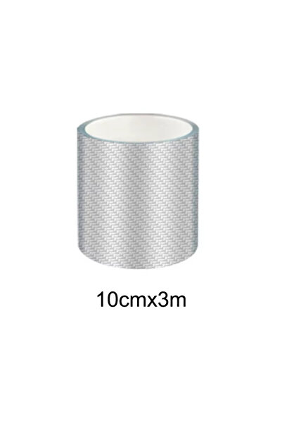 Choice4 10CM x 3M Transparent Carbon Fiber Car Threshold Portector Moulding S...