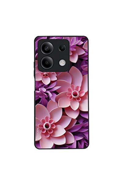 Sonique Θήκη 3D Flower Series για Xiaomi Redmi Note 13 5G Ροζ