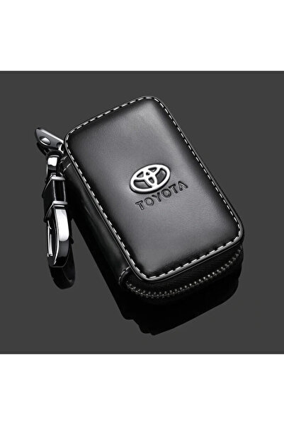 Choice TOYOTA black Car interior stickers car key bag car key storage bag For...