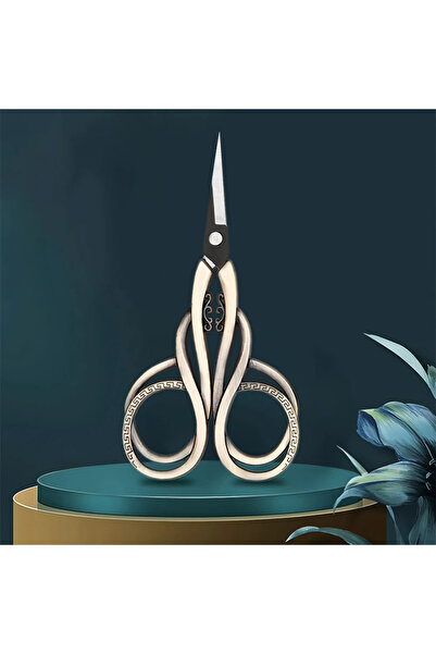 Choice Bronze 1PC, Stainless Steel Vintage Scissors Sewing Embroidery Art Sci...