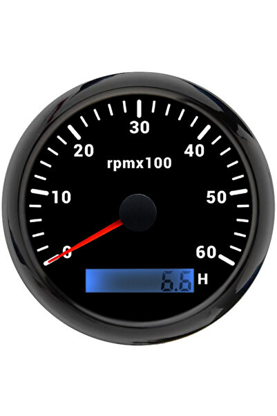 Choice10 6KBN ELING 85mm Auto Marine Tachometer RPM Meter Gauge 3K 4K 6K 7K 8...