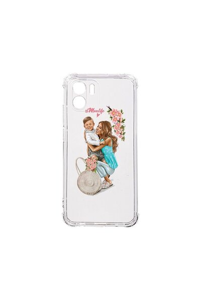 bestcase Αντικραδασμική Θήκη 1.5MM, Συμβατή με Xiaomi Redmi A2, Σχέδιο  "Mom ...